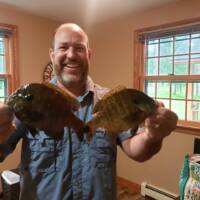 George Wells Fishing Trips Boy Lake Bluegill Fishing