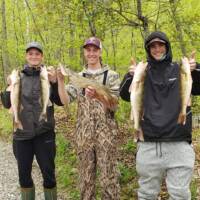 George Wells Fishing Trips Little Boy Walleye Fishing