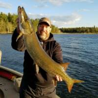 George Wells Fishing Trips Musky on Wabedo